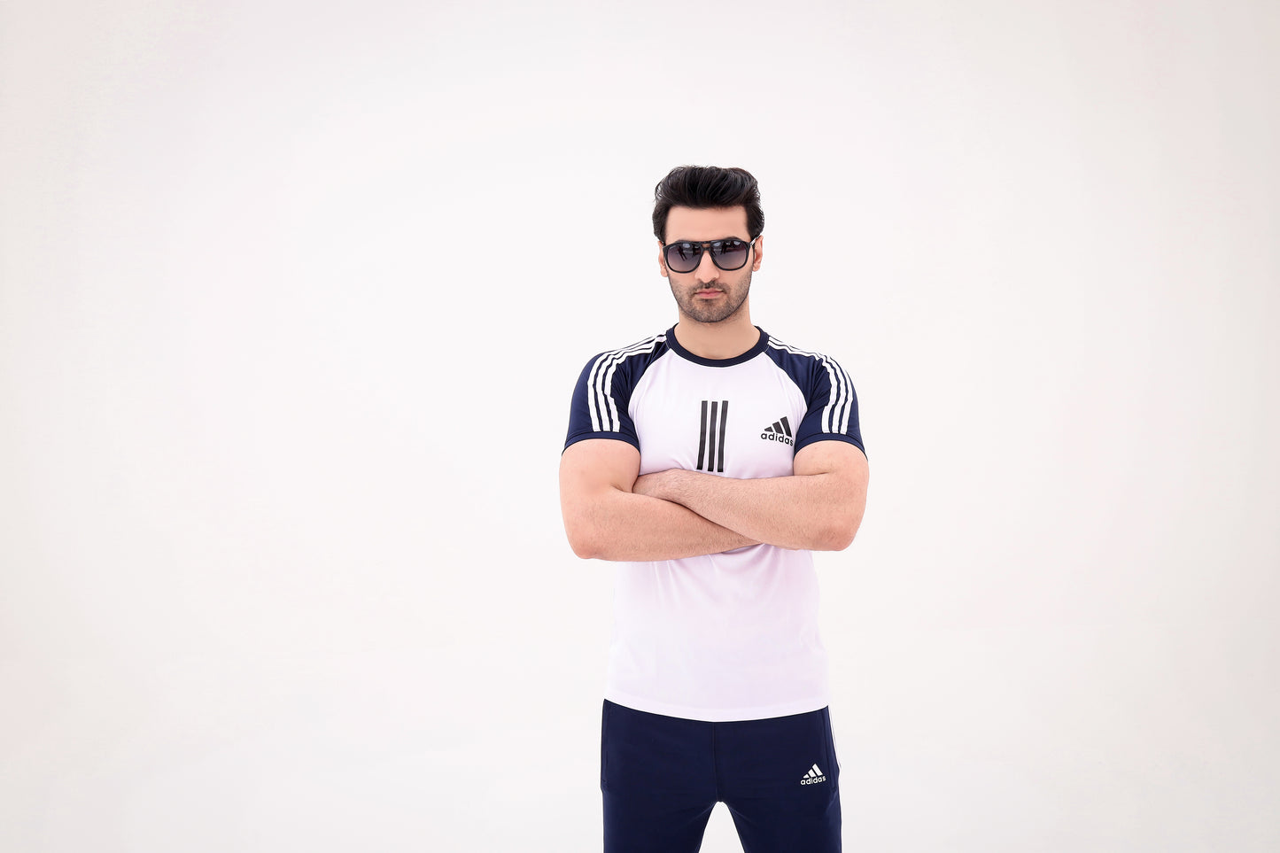 Signature Navy&White-Tracksuit