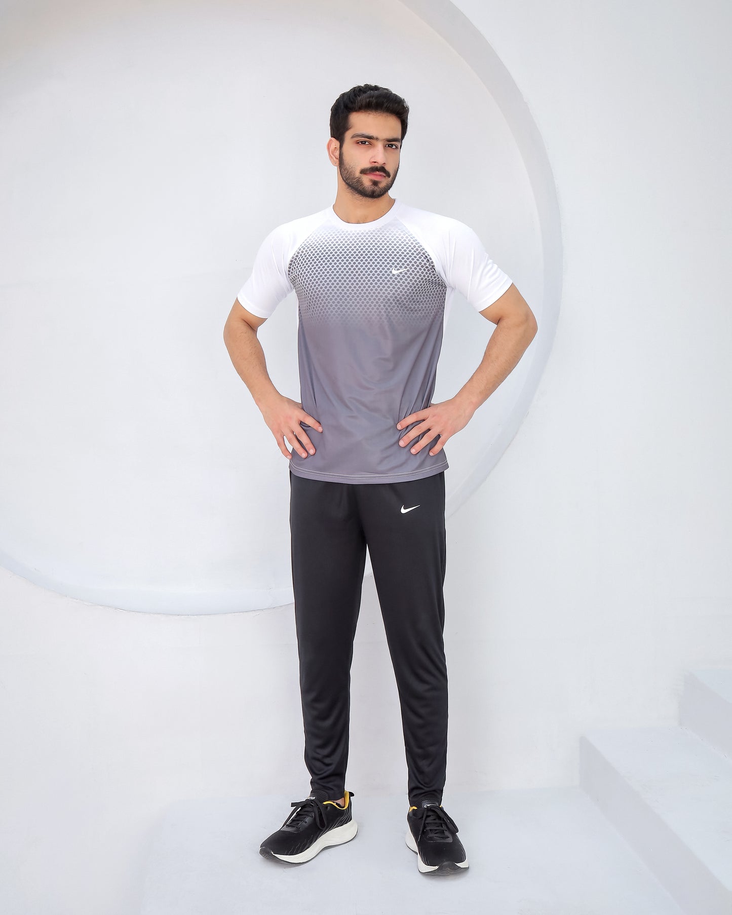 Shadow White-Tracksuit