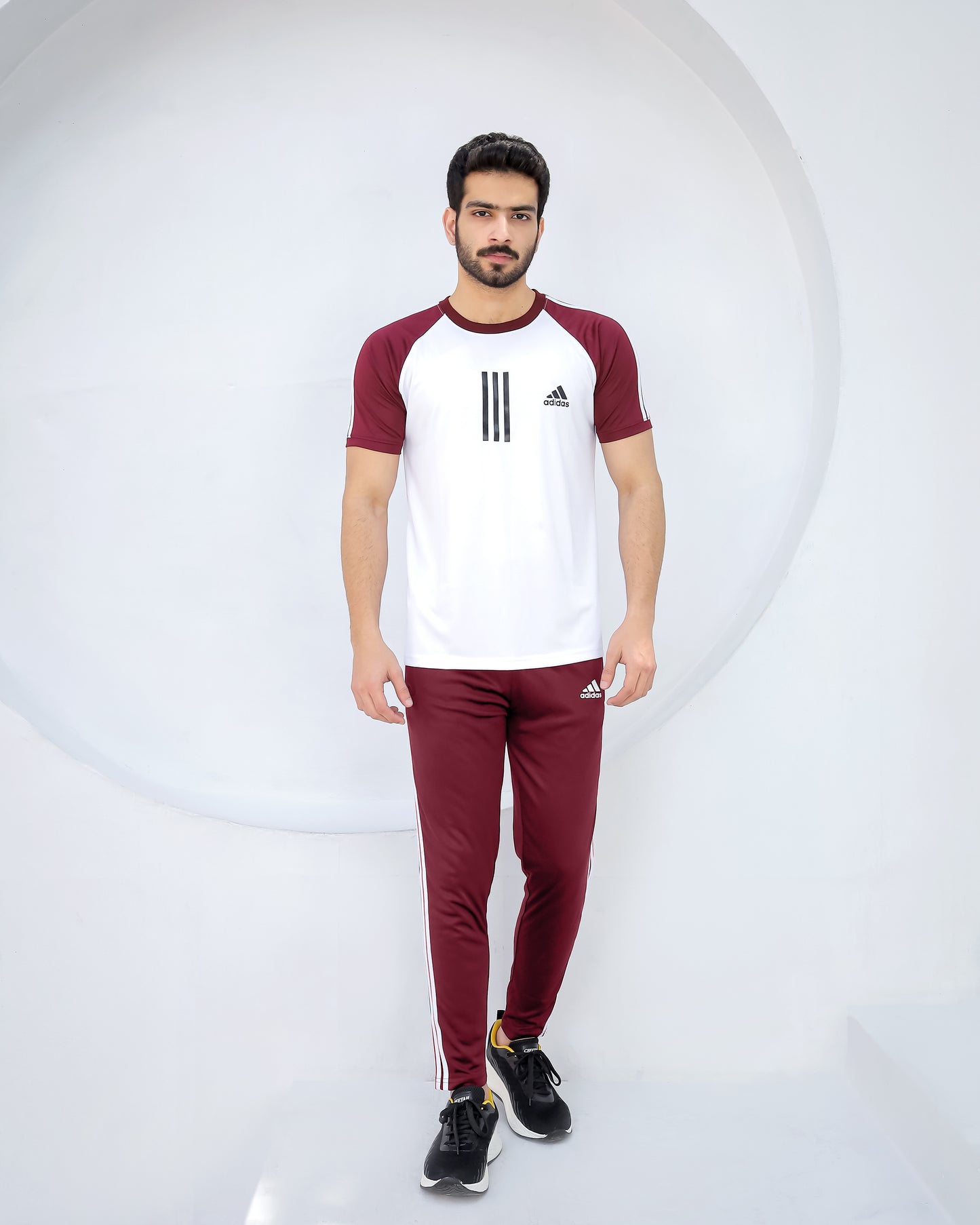 Signature Burgundy- Tracksuit