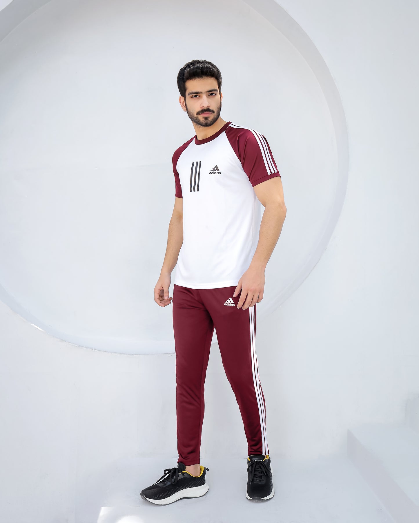 Signature Burgundy- Tracksuit