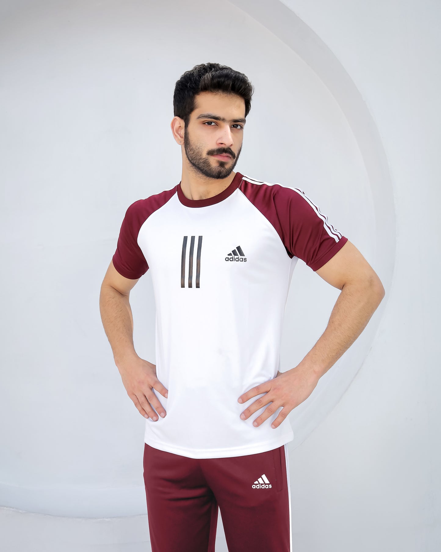 Signature Burgundy- Tracksuit