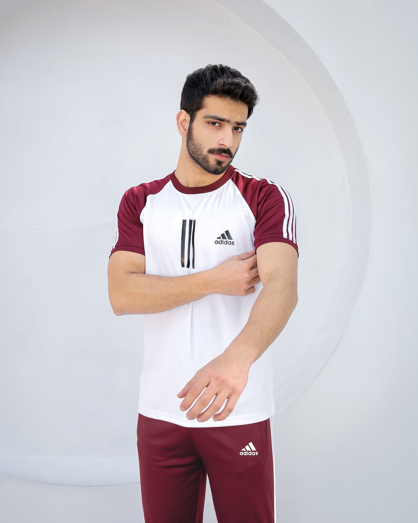 Signature Burgundy- Tracksuit