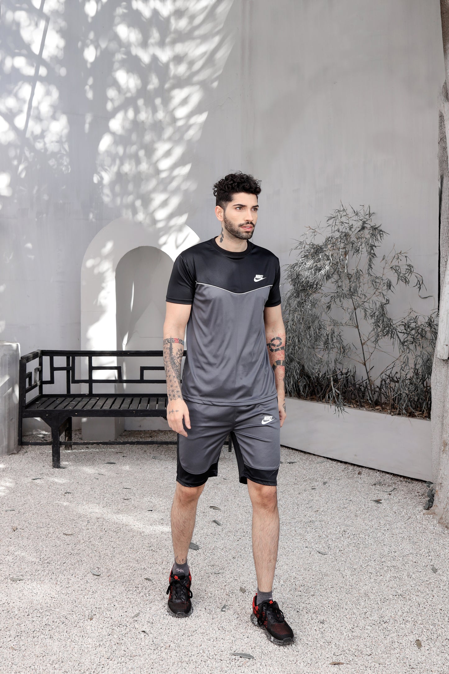 Shorts Grey & Black(Shorts)