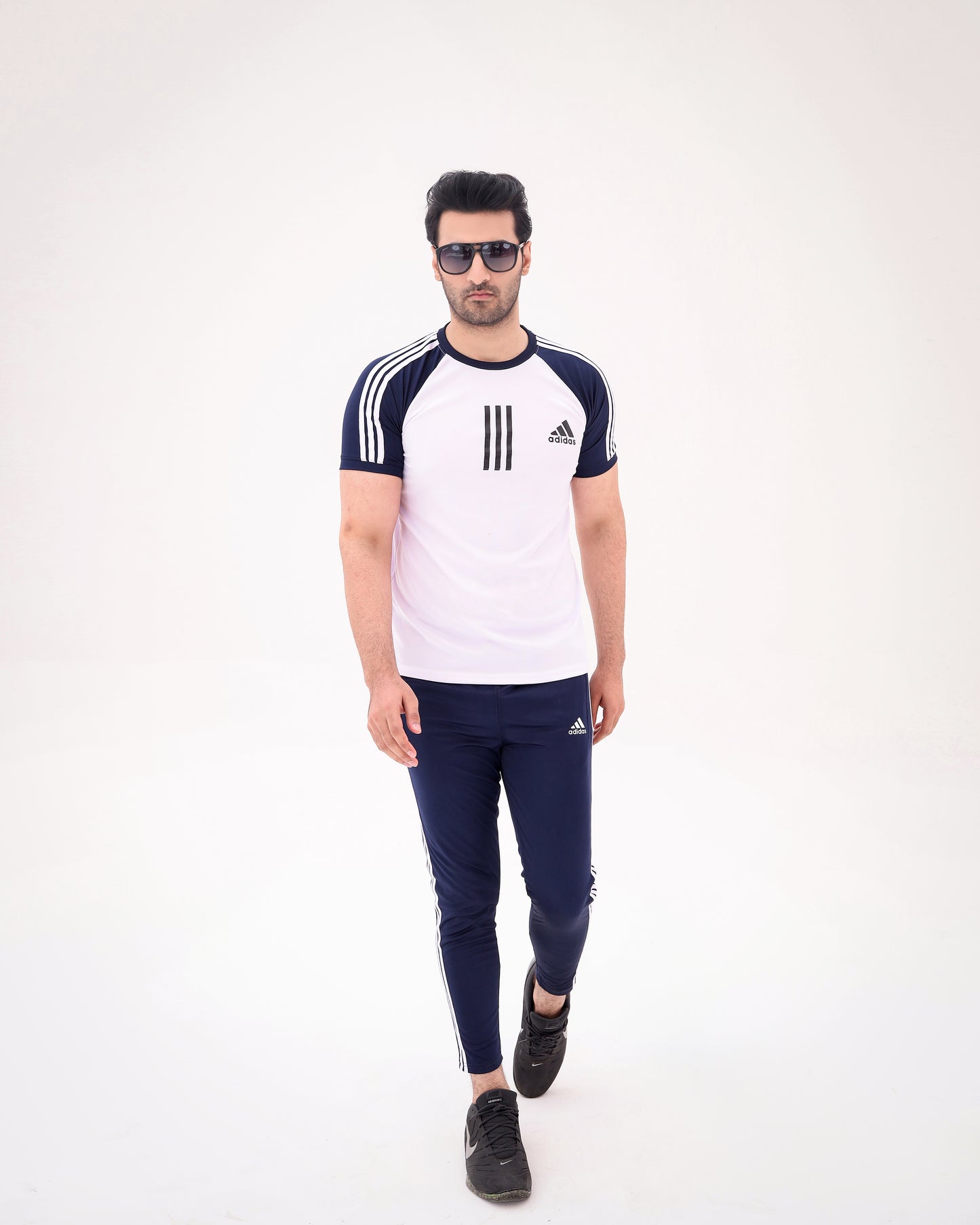 Signature Navy&White-Tracksuit