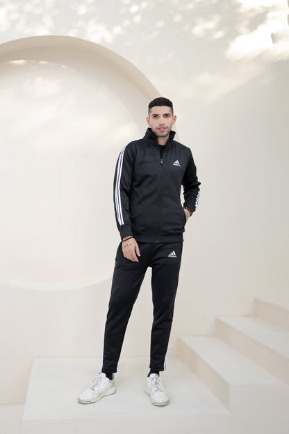 BLACK STRIPE TRACKSUIT