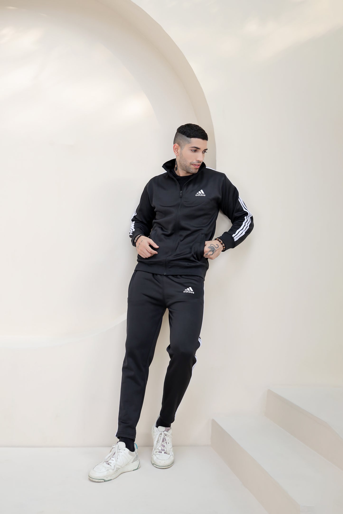 BLACK STRIPE TRACKSUIT