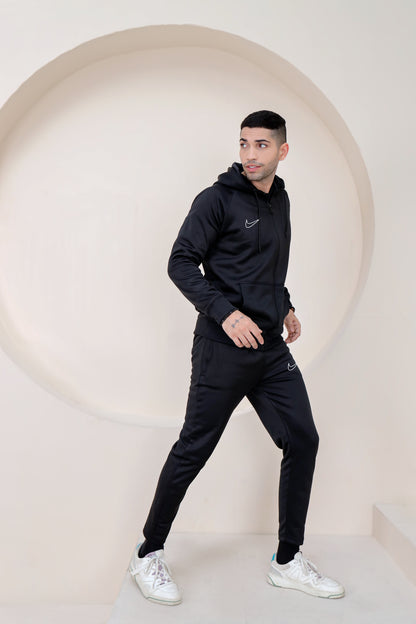 ELEGENT BLACK TRACKSUIT