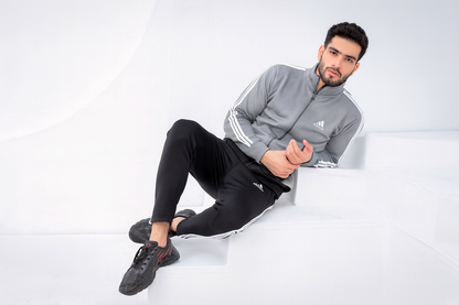 Grey Stripe - Winter Tracksuit
