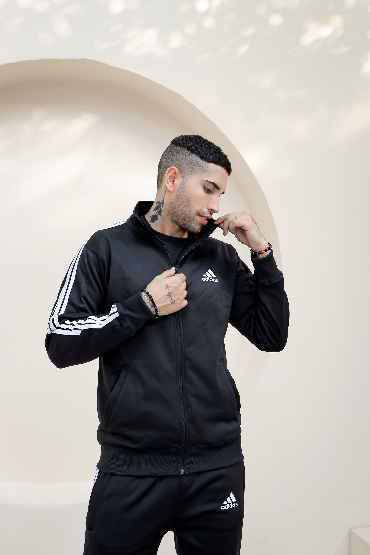 BLACK STRIPE TRACKSUIT