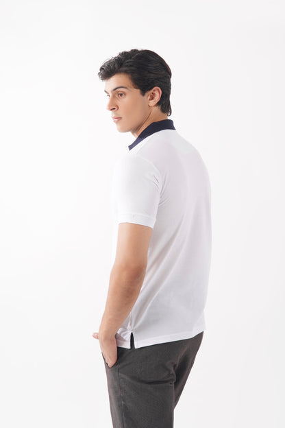 Iconic White Polo