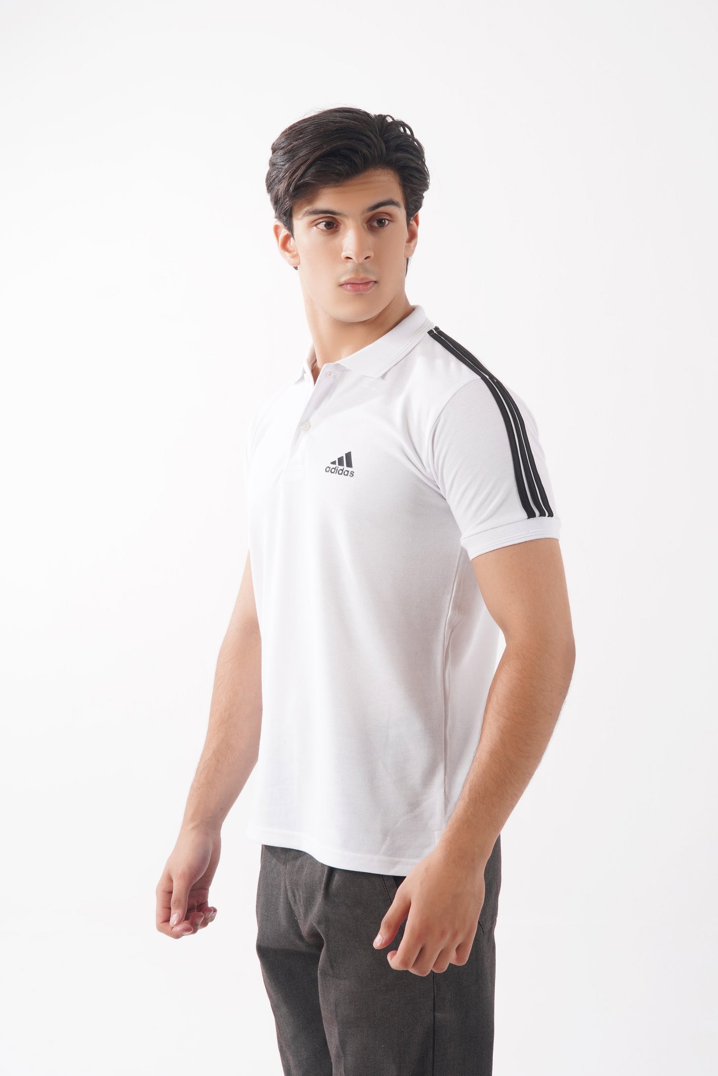 Signature White Polo