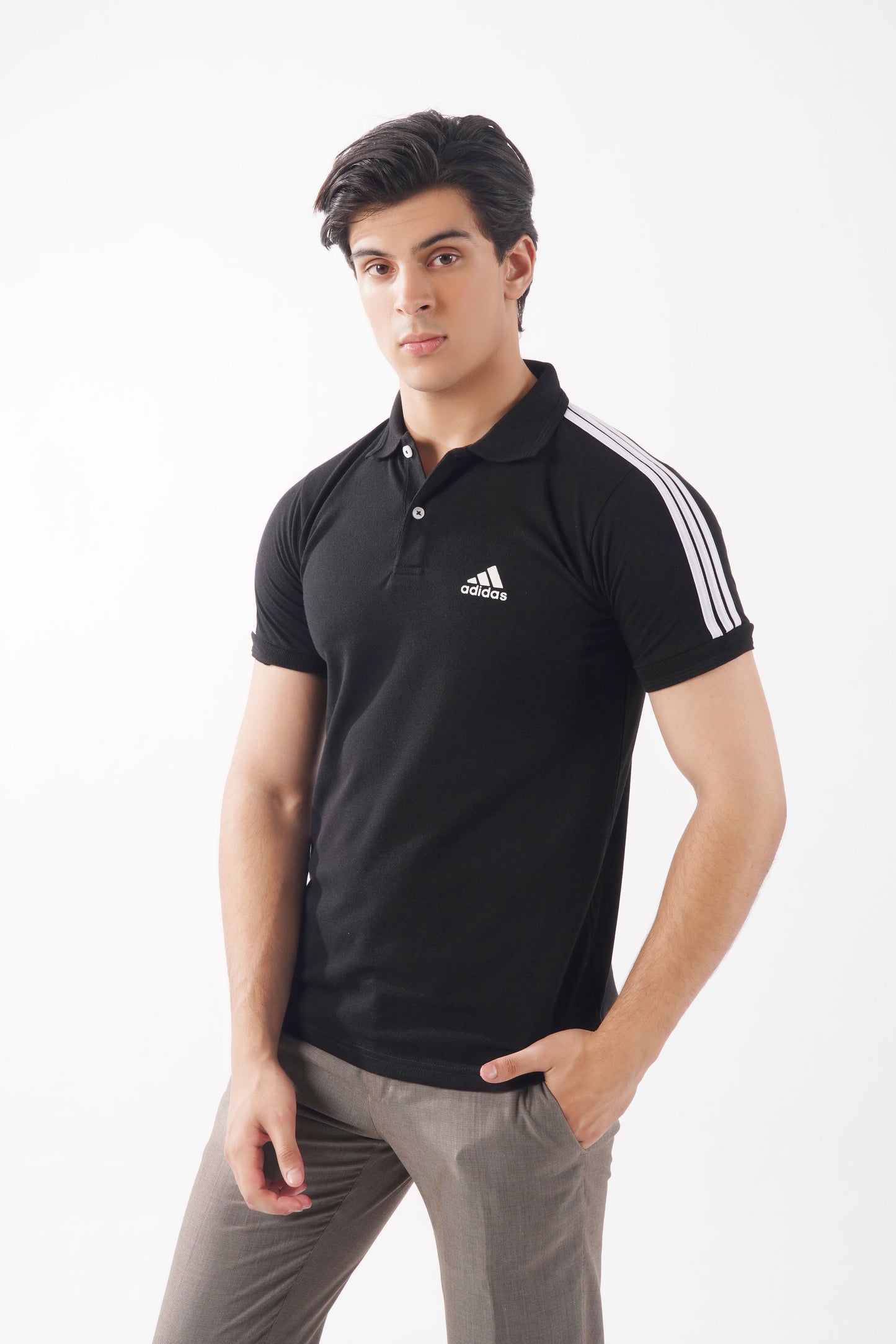 Signature Black Polo