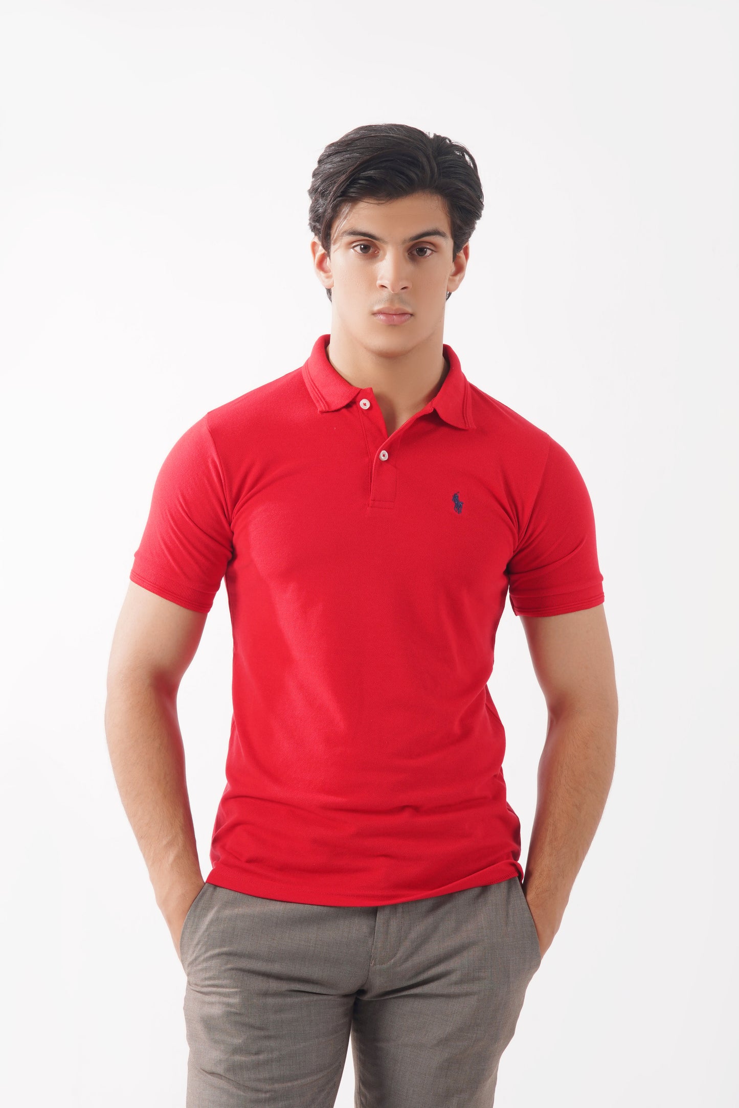 Premium Red Polo