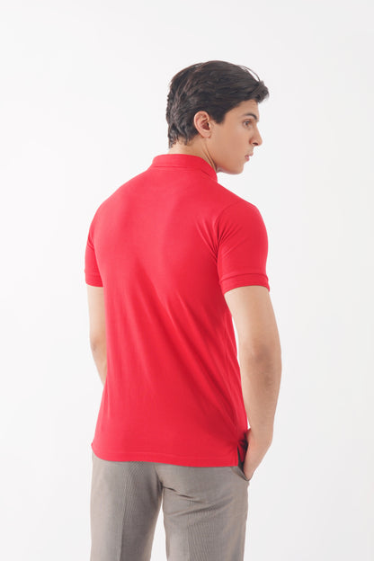 Premium Red Polo