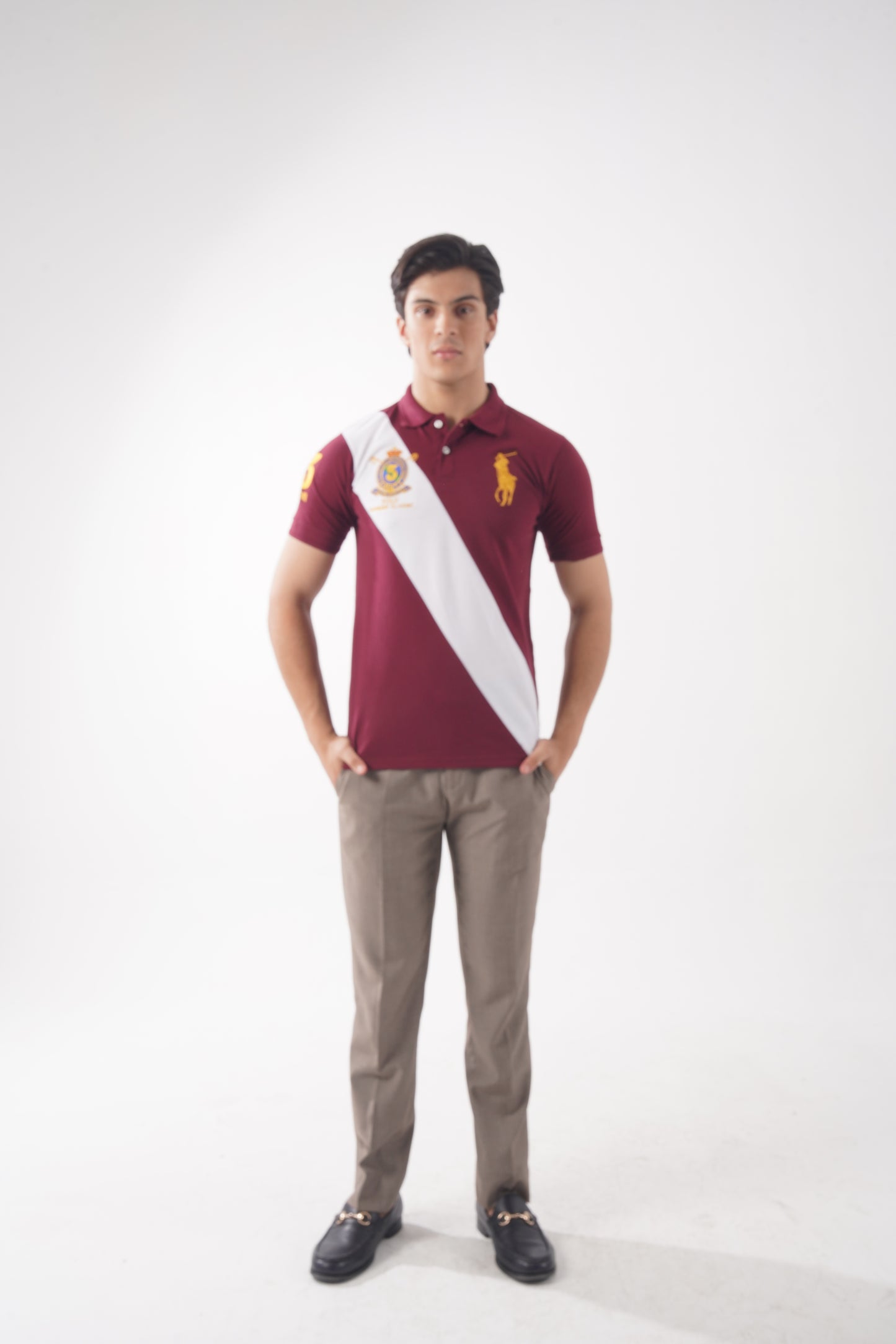 Oxford Maroon Polo