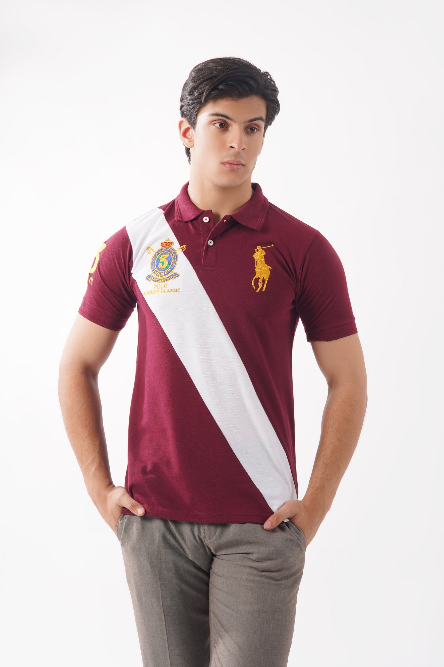 Oxford Maroon Polo