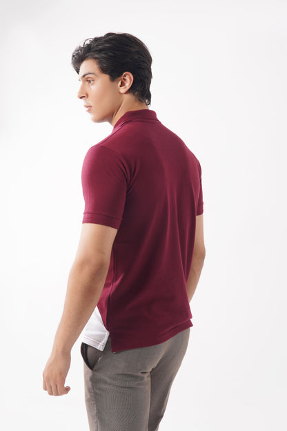 Oxford Maroon Polo