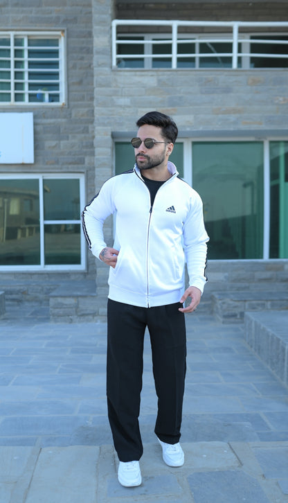 White Full-Stripe Upper