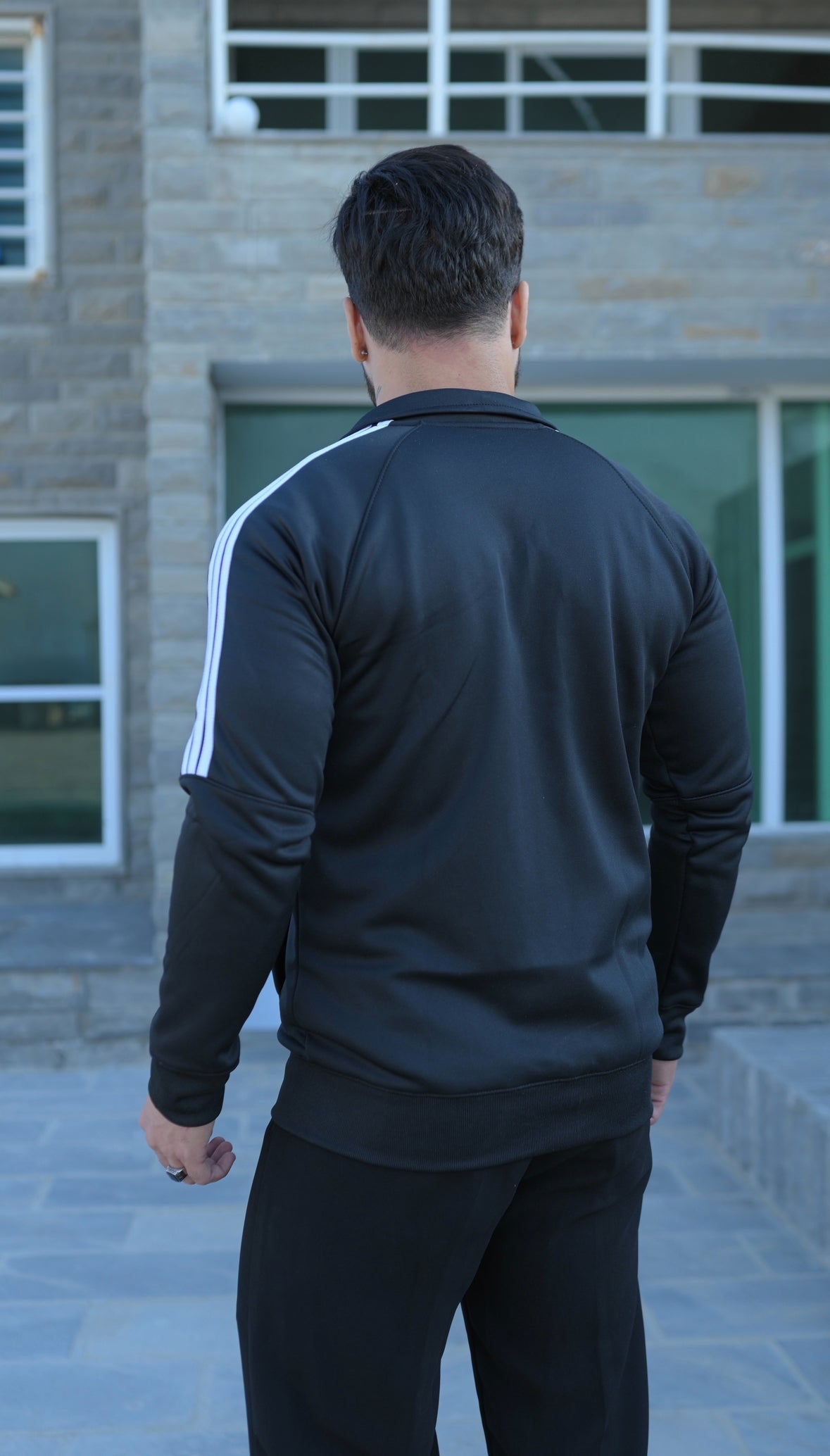 Black Half-Stripe Upper