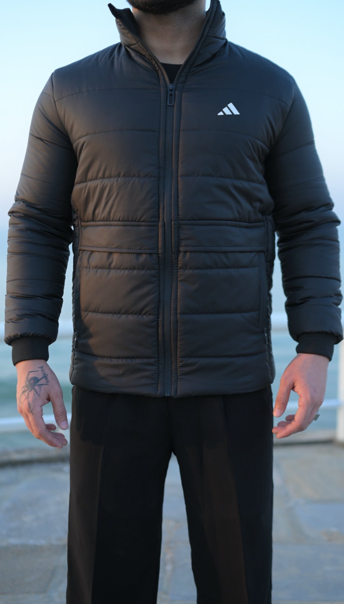 Classic Black Puffer Jacket