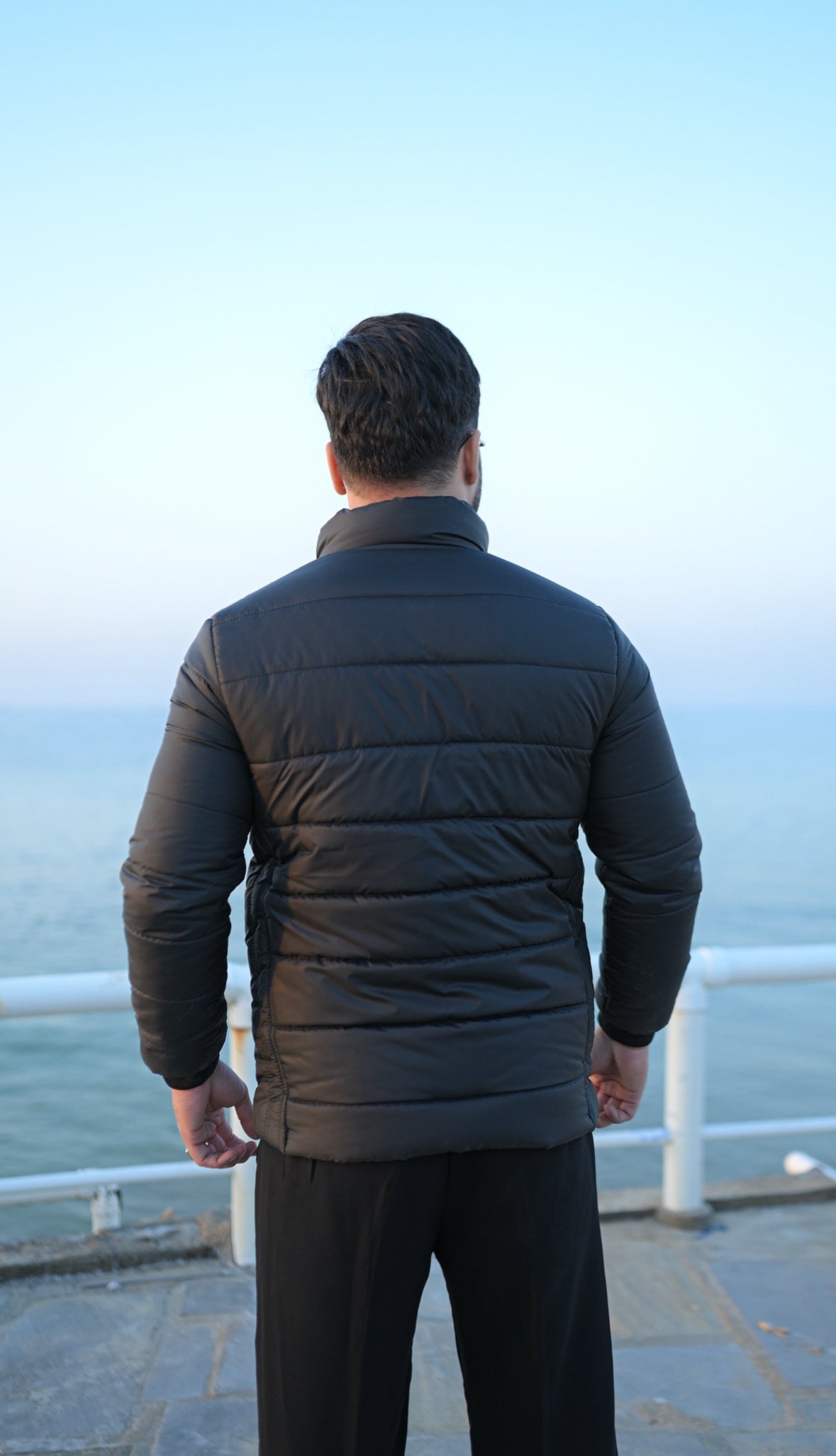 Classic Black Puffer Jacket
