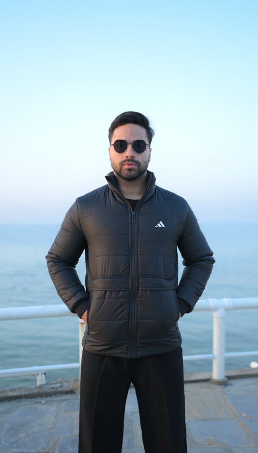 Classic Black Puffer Jacket