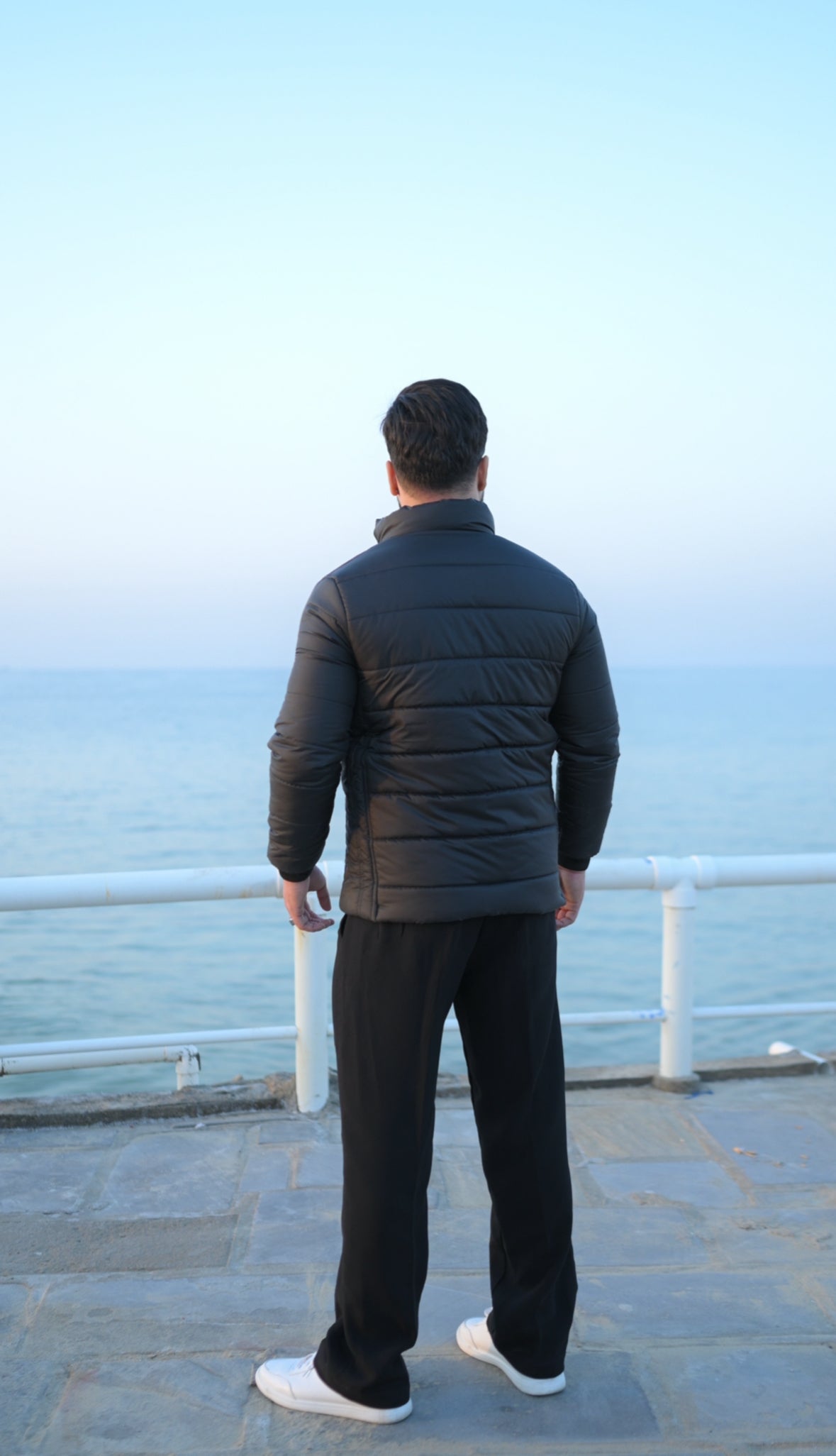 Classic Black Puffer Jacket