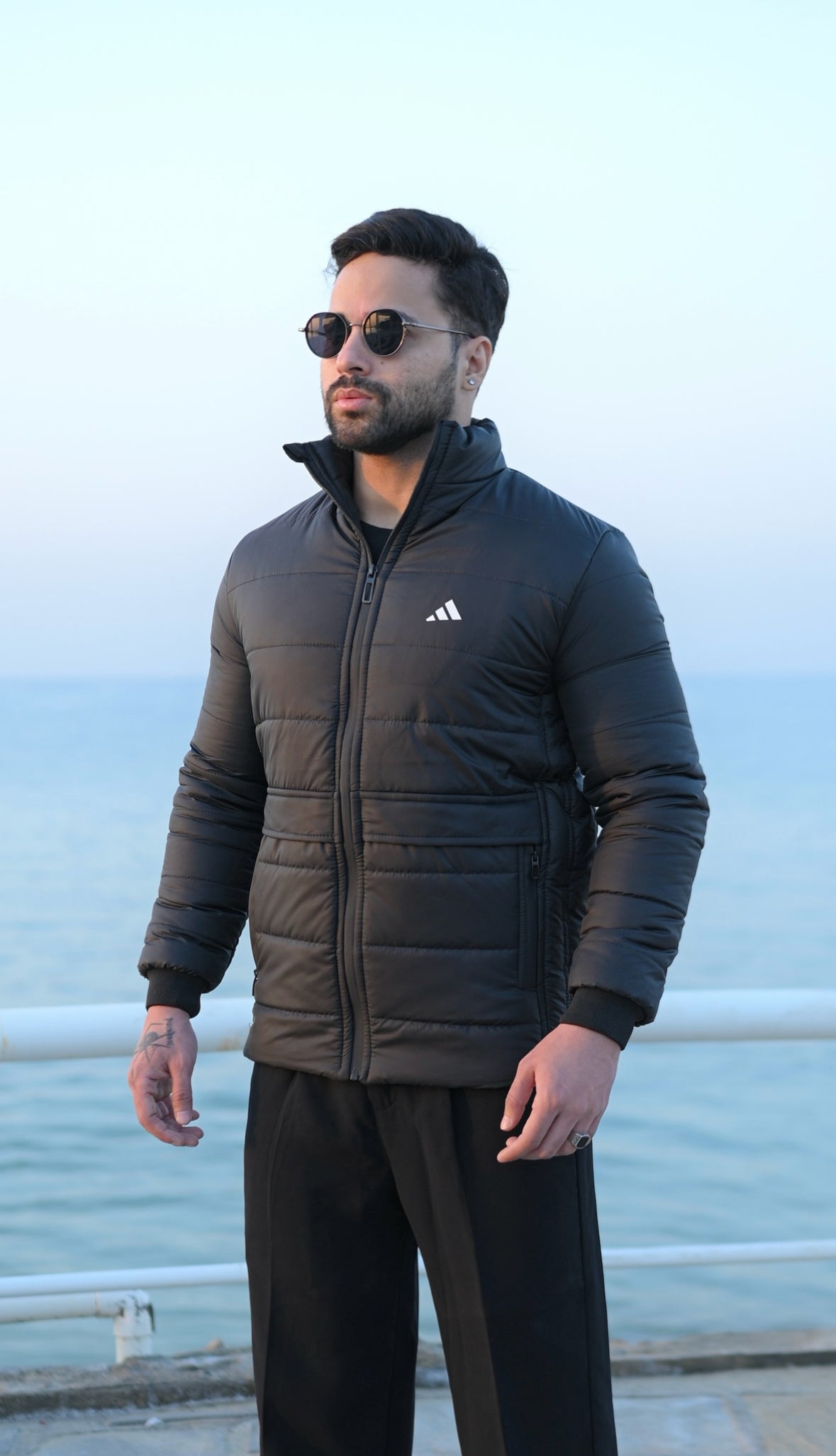 Classic Black Puffer Jacket
