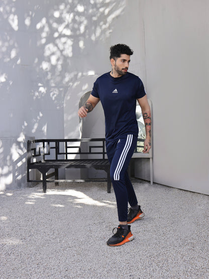 Addi Navy Half Tri-line(Tracksuit)