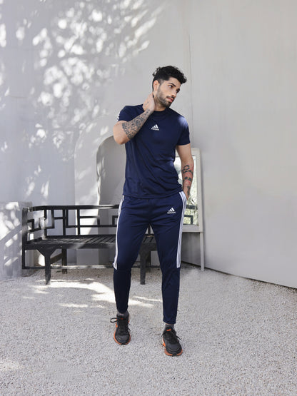 Addi Navy Half Tri-line(Tracksuit)