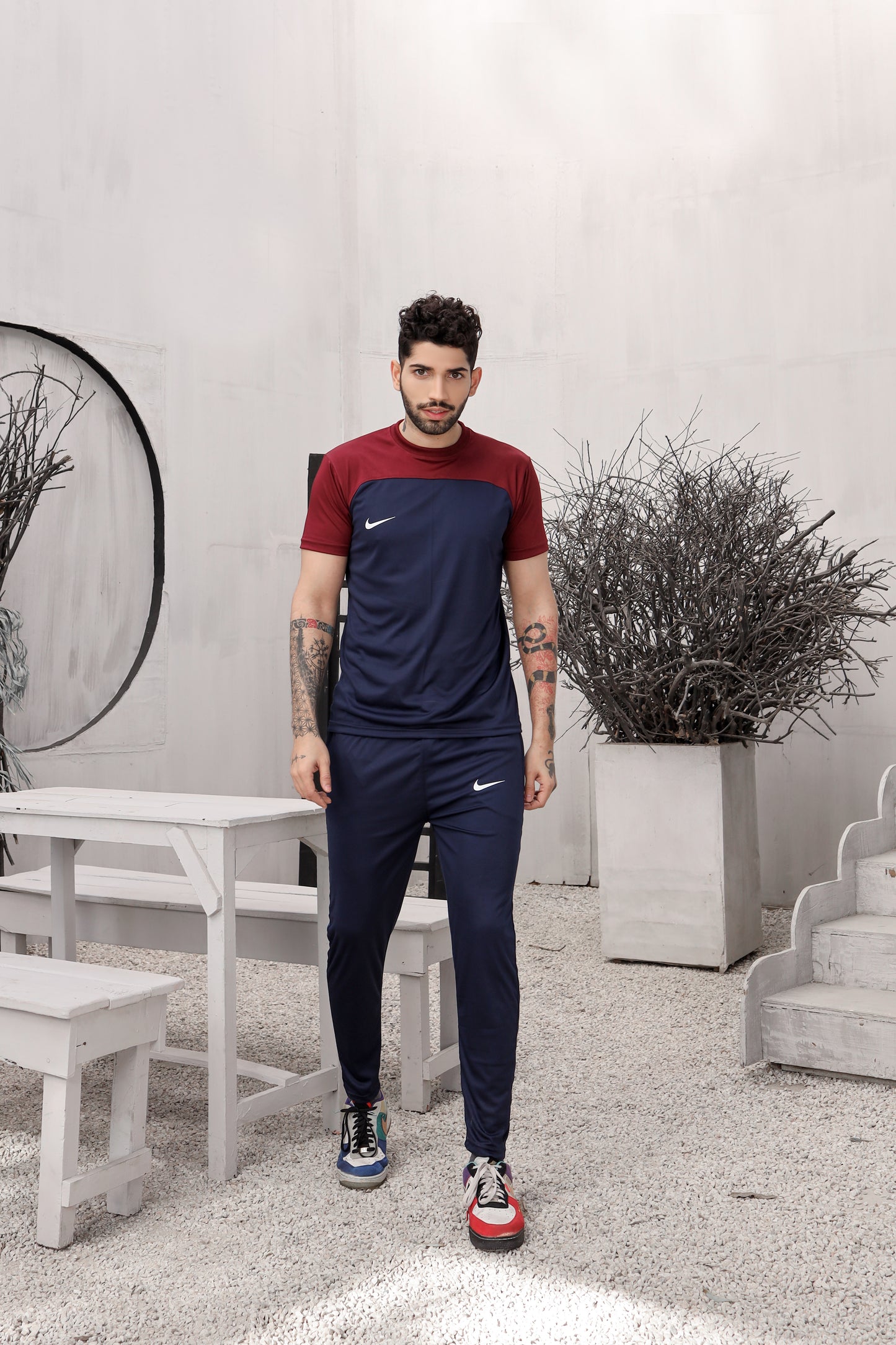 Navy & Maroon(Tracksuit)