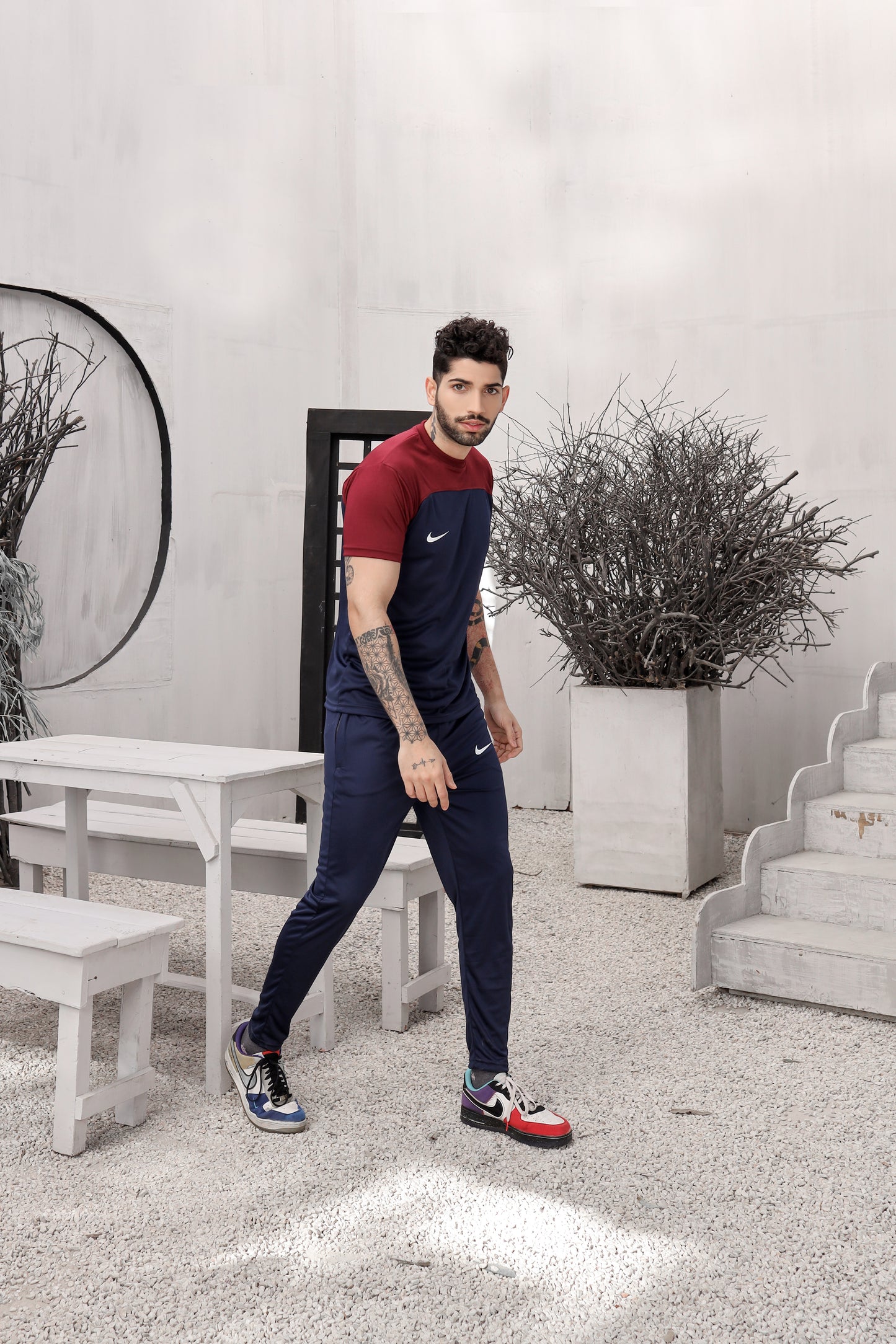 Navy & Maroon(Tracksuit)