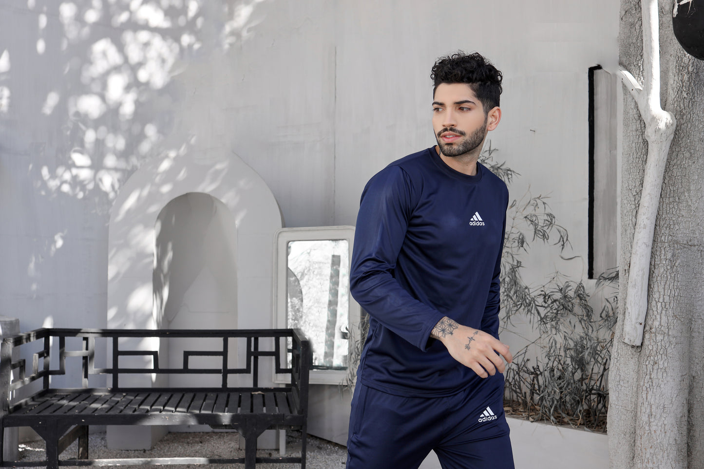 Addi Navy Full sleeve(Tracksuit)